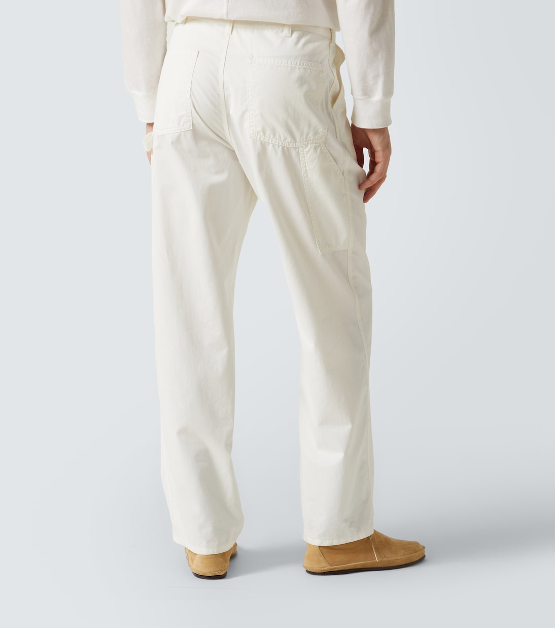 Sankuro gabardine straight pants | The Row