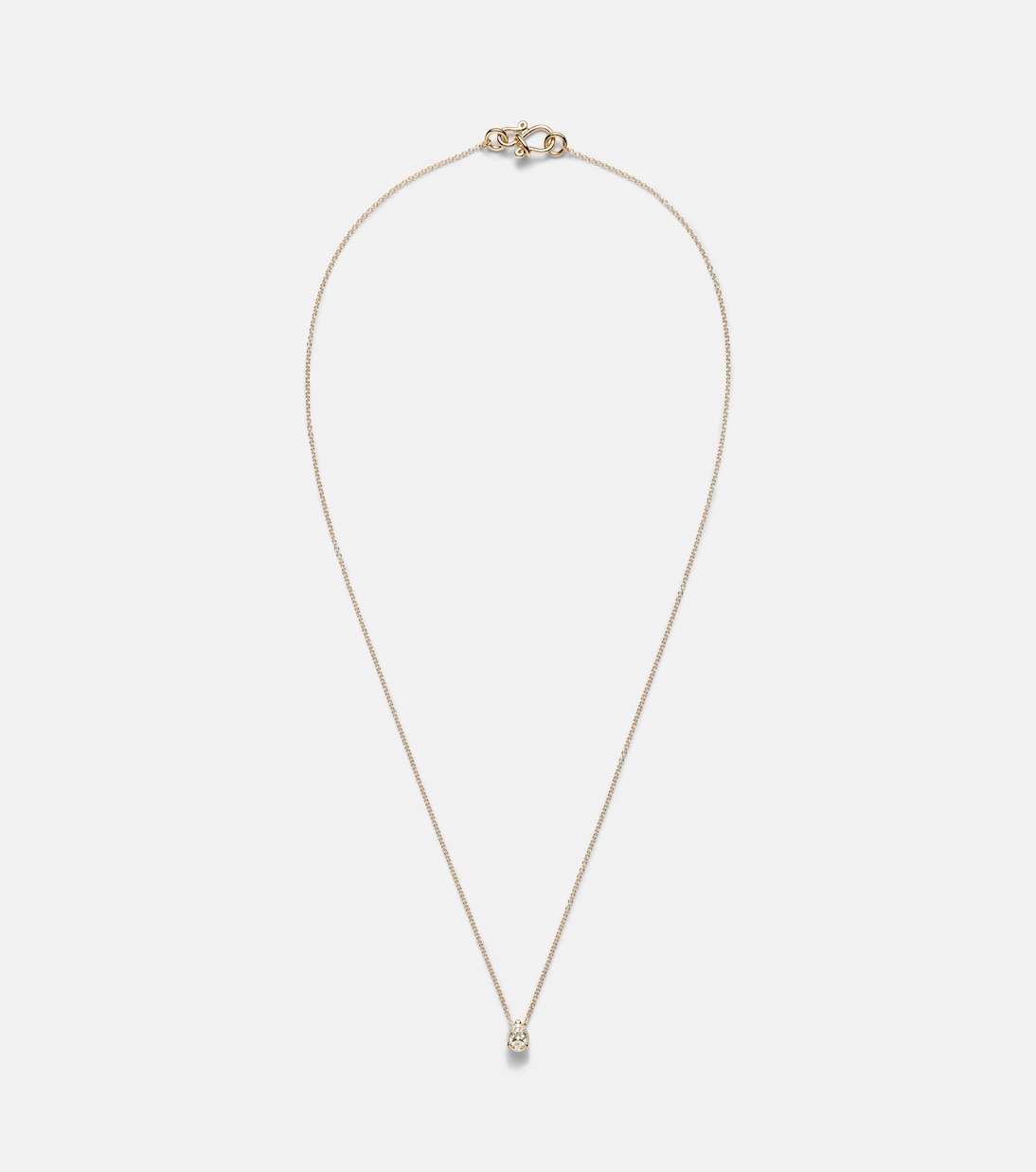 Sky Simple 18kt gold necklace with diamond | Sophie Bille Brahe