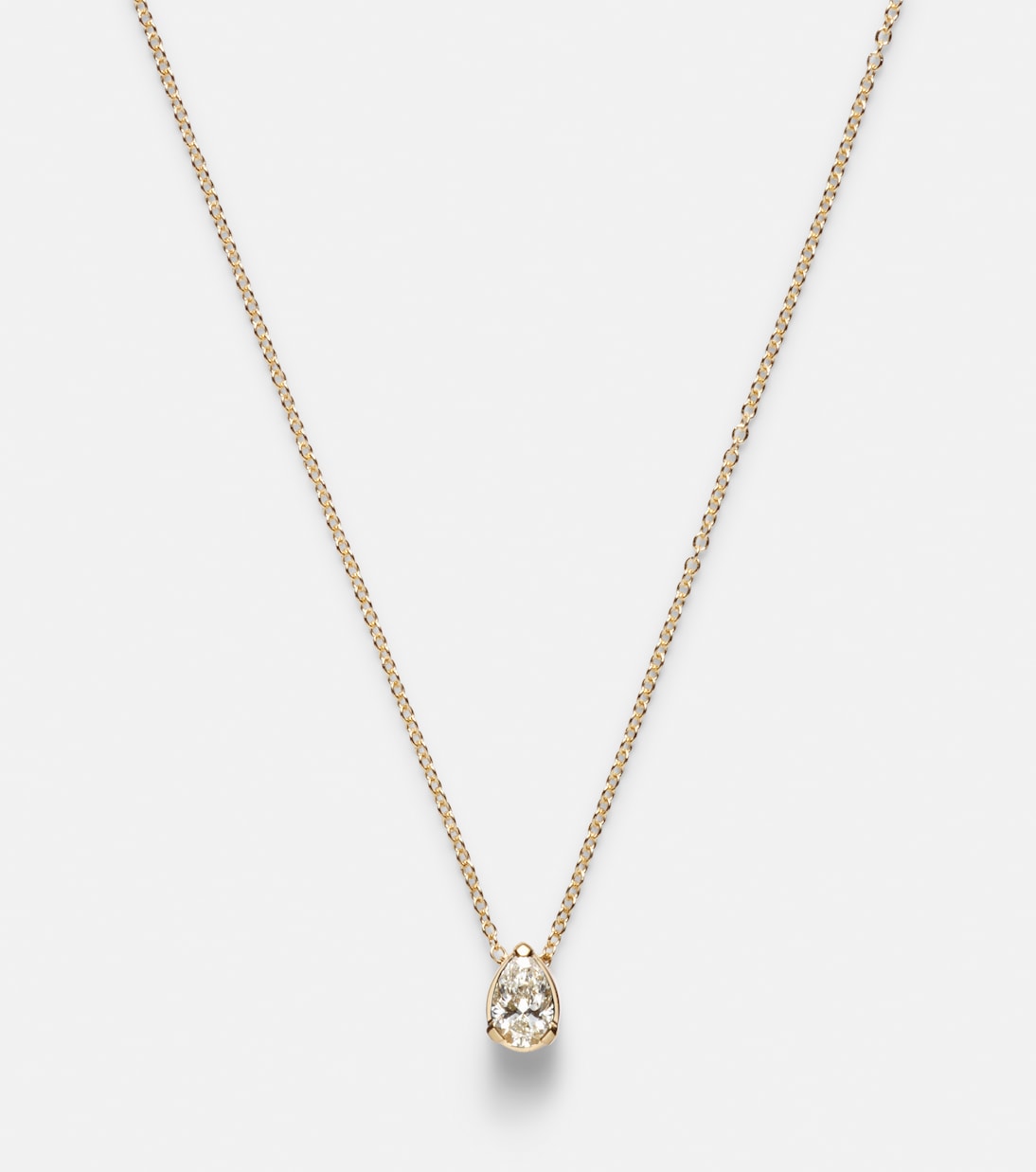Sky Simple 18kt gold necklace with diamond | Sophie Bille Brahe