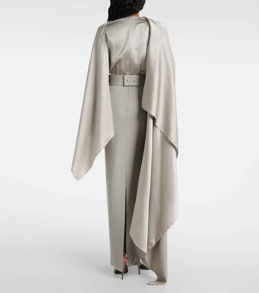 Robe Rosalia mit Satin | Solace London