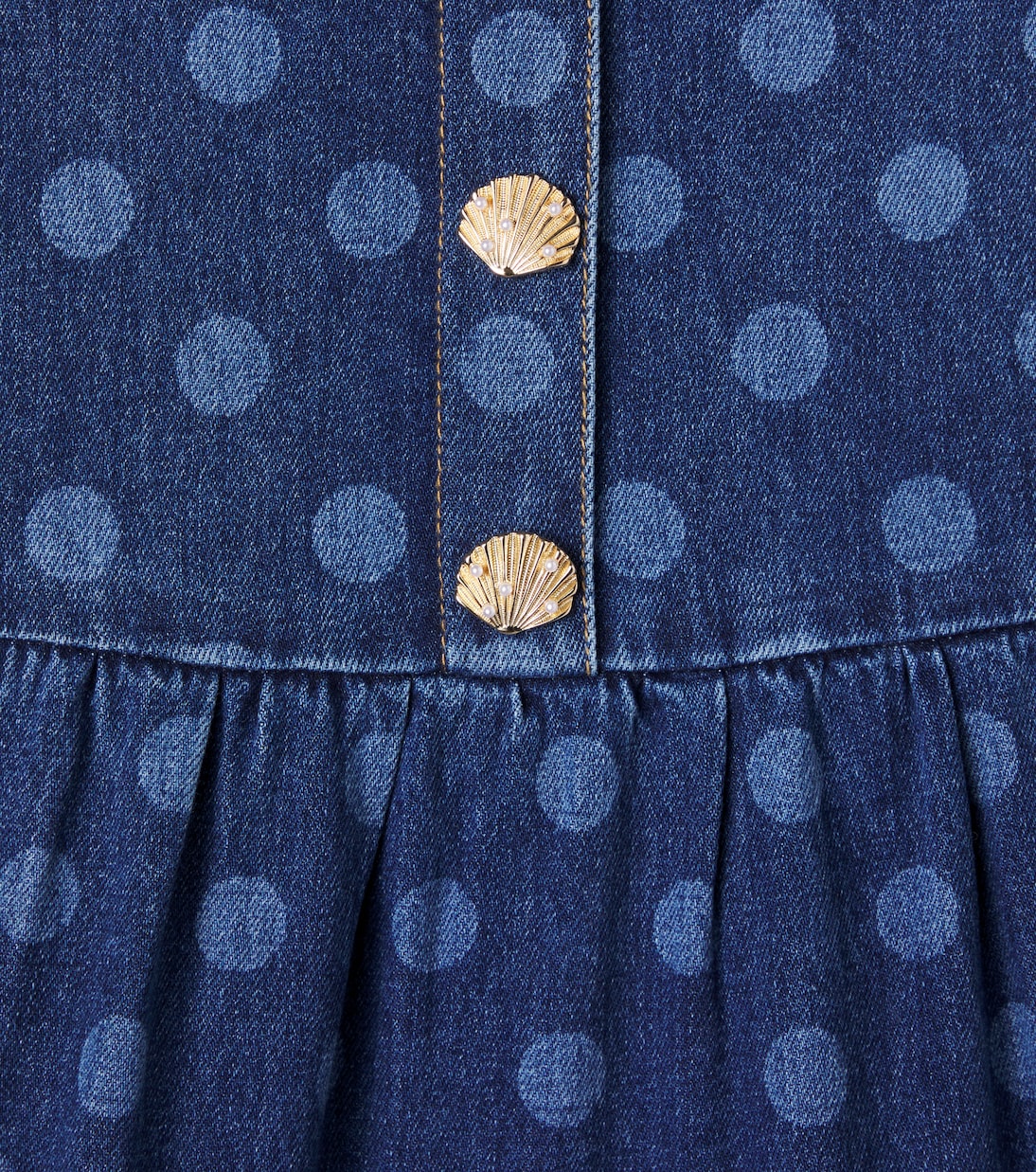 Robe en jean à pois | Self-Portrait Kids