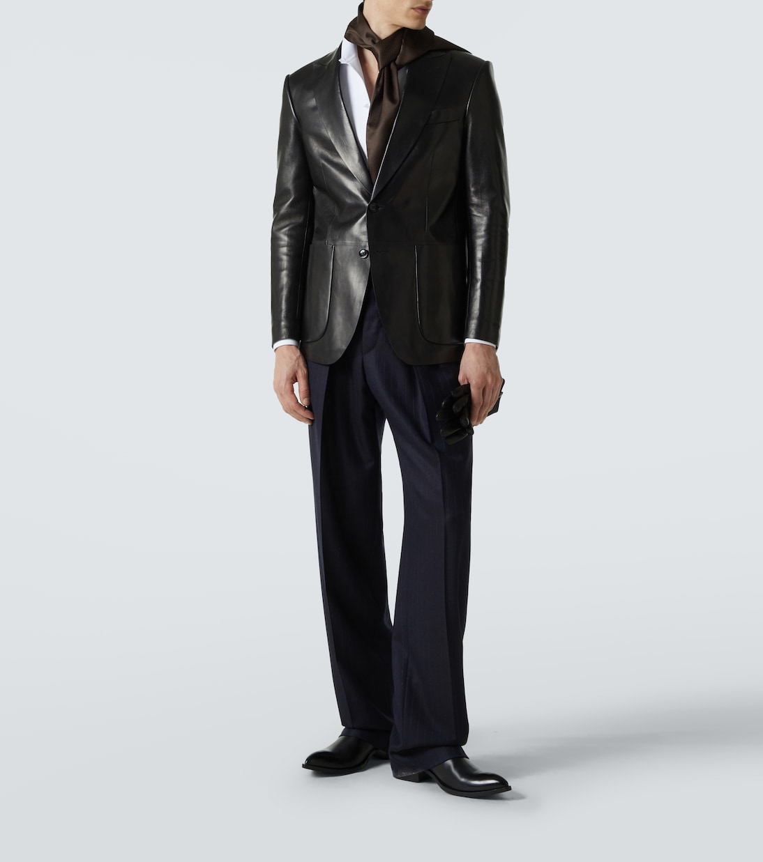 Polka-dot silk scarf | Tom Ford