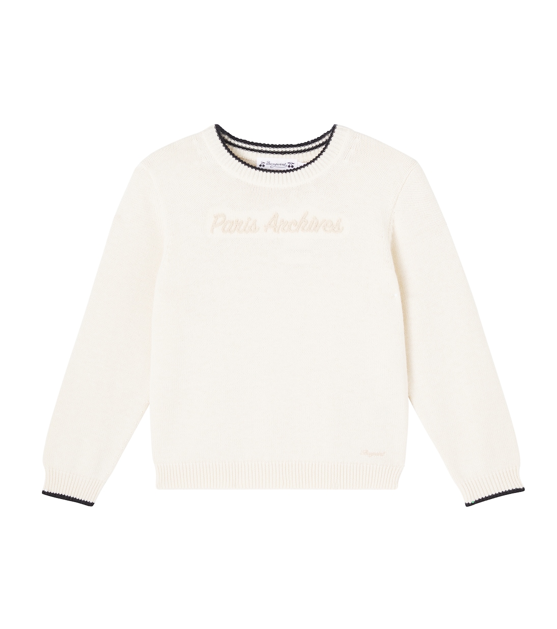 Pullover Juan aus Wolle und Baumwolle  | Bonpoint