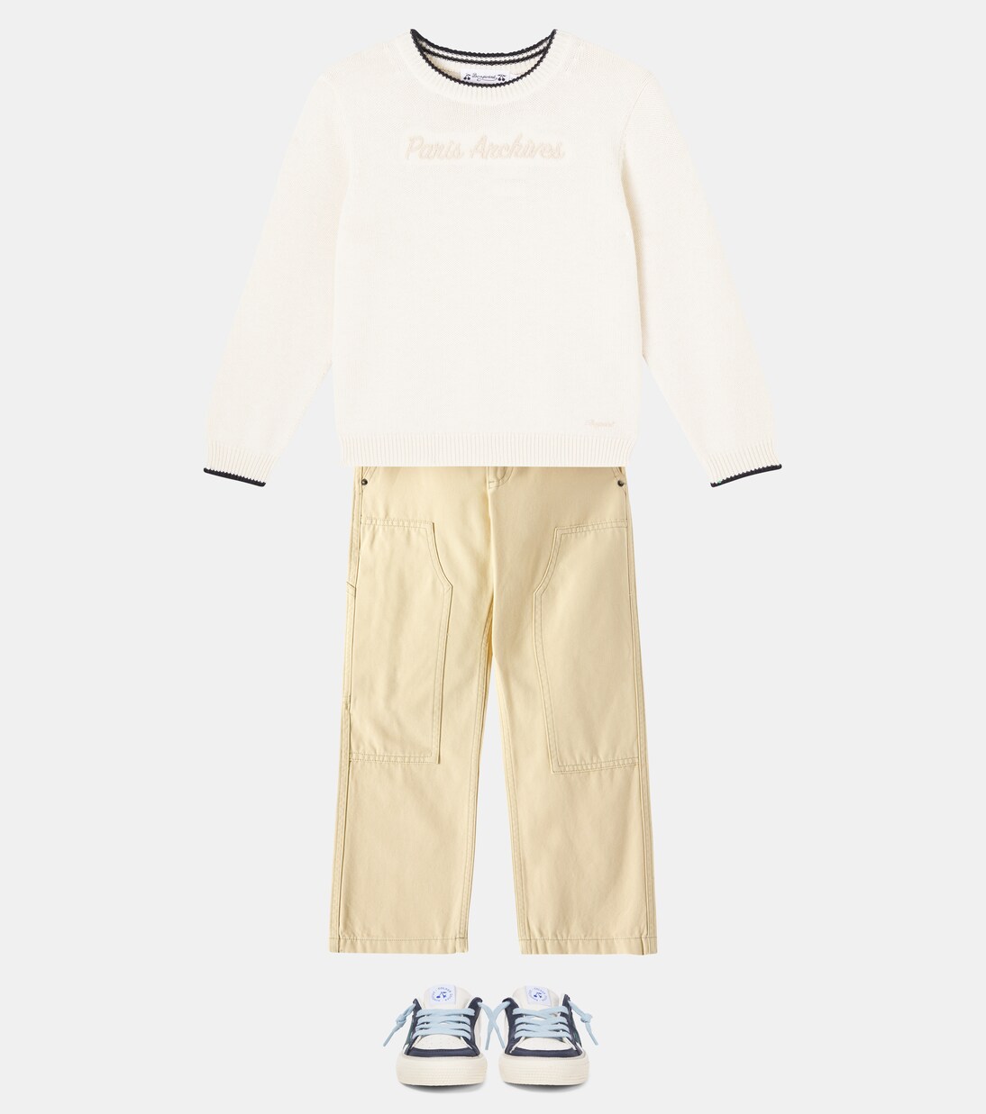 Juan wool and cotton sweater  | Bonpoint