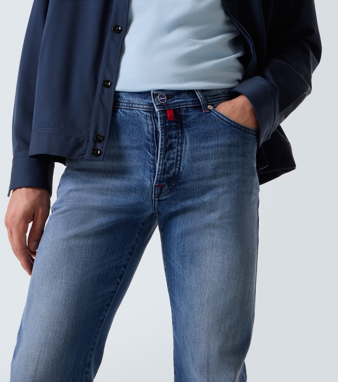 Mid-rise skinny jeans | Kiton