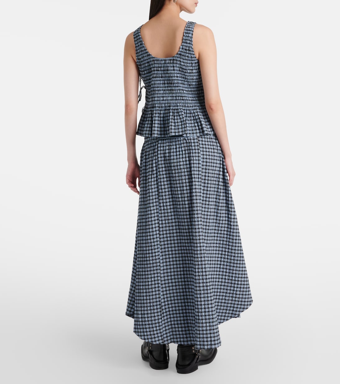 Chemise à carreaux | Ganni