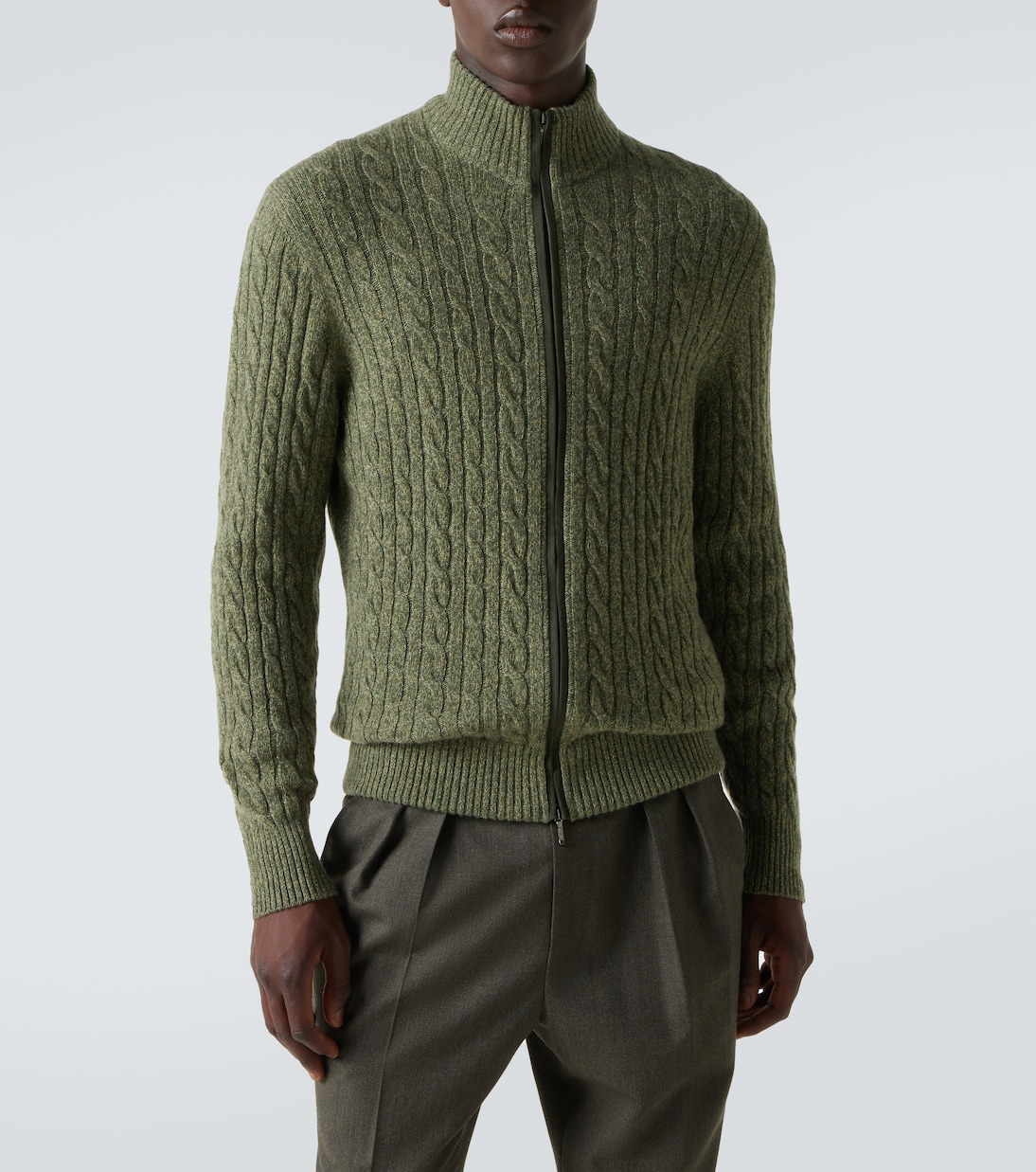 Pull zippé en cachemire | Loro Piana