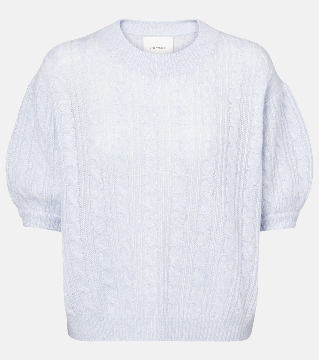 Pullover Kenzie in cashmere e seta a trecce | Lisa Yang