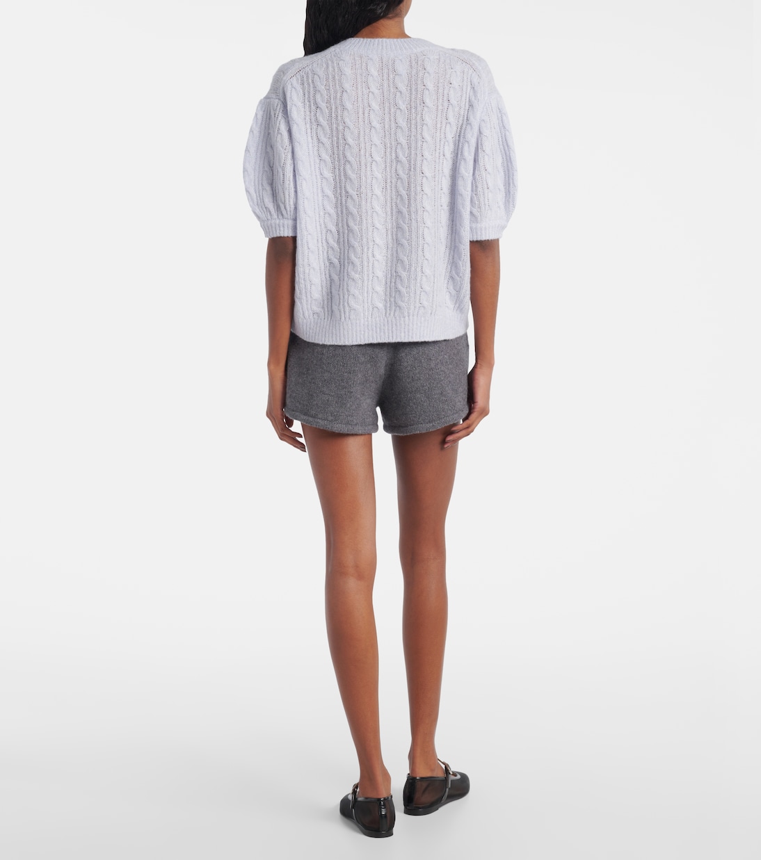 Pullover Kenzie in cashmere e seta a trecce | Lisa Yang