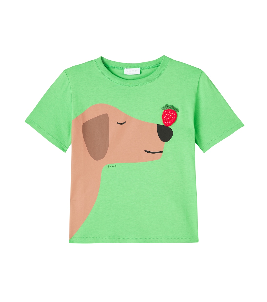  x Euan Roberts camiseta de algodón estampada | Gucci Kids