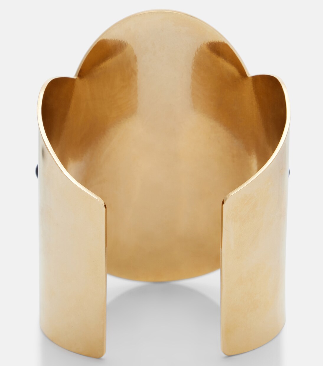 Scarab gold-plated cuff bracelet  | La DoubleJ