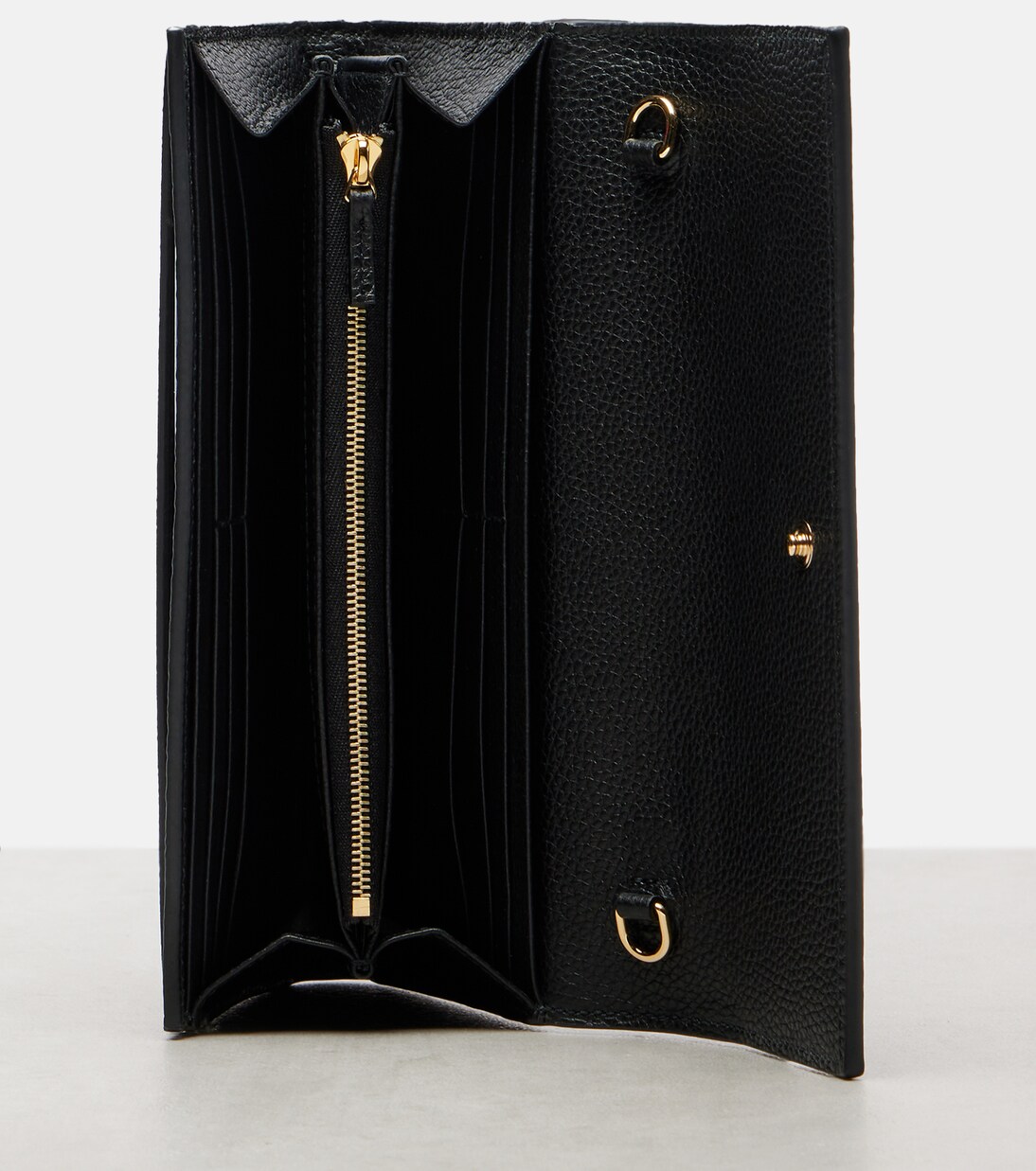 Portemonnaie mit Kettenriemen GG Marmont aus Leder | Gucci