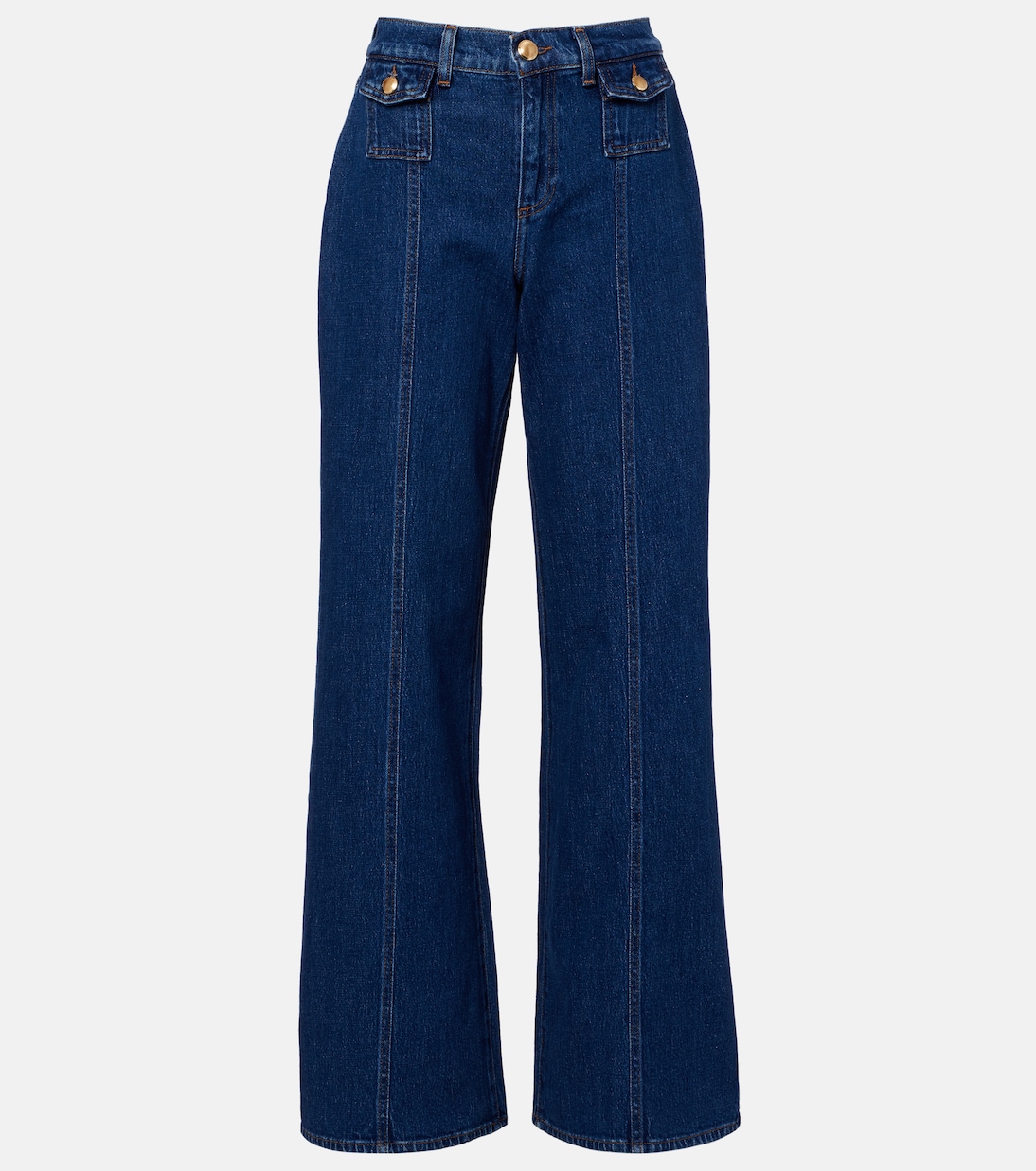 Lotta high-rise wide-leg jeans | 7 For All Mankind