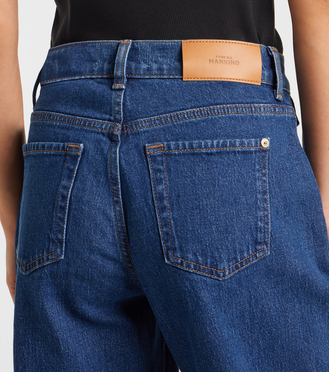 Lotta high-rise wide-leg jeans | 7 For All Mankind