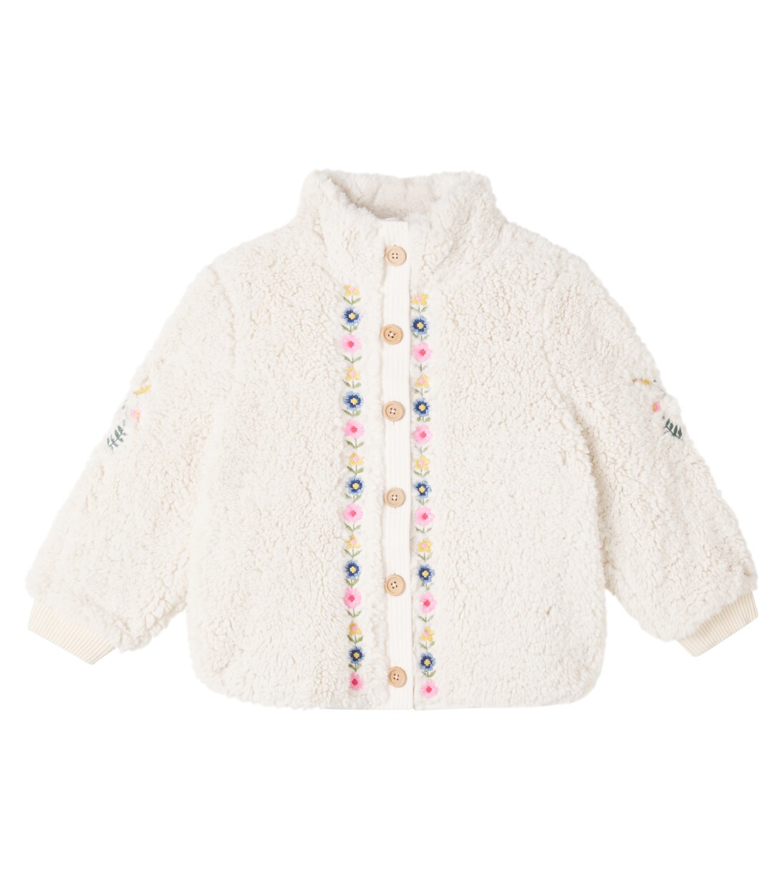 Bestickte Jacke Rosinna aus Fleece | Louise Misha