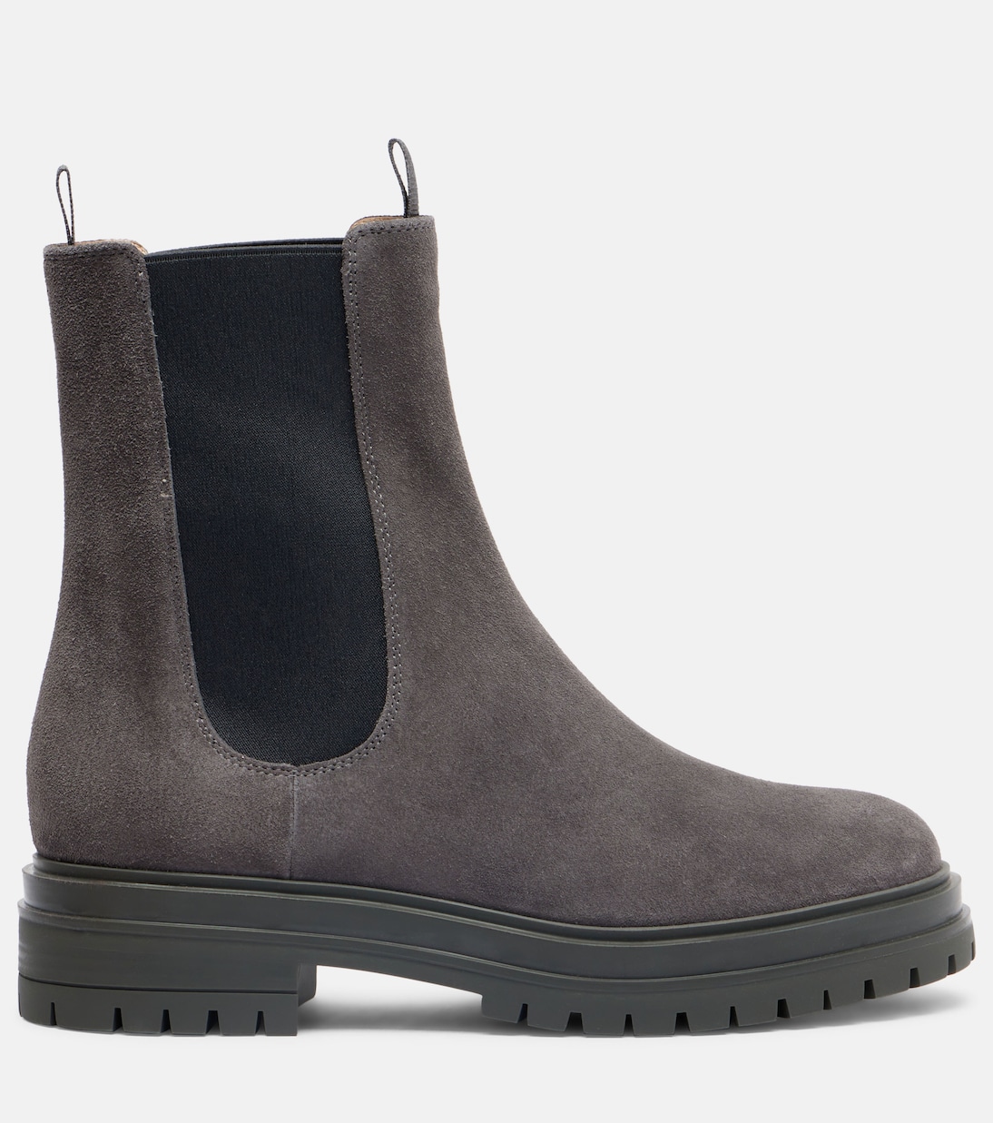 Chelsea Boots Chester aus Veloursleder | Gianvito Rossi