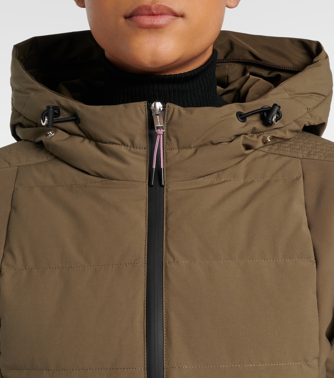 Doudoune 64cm belted down jacket | Yves Salomon