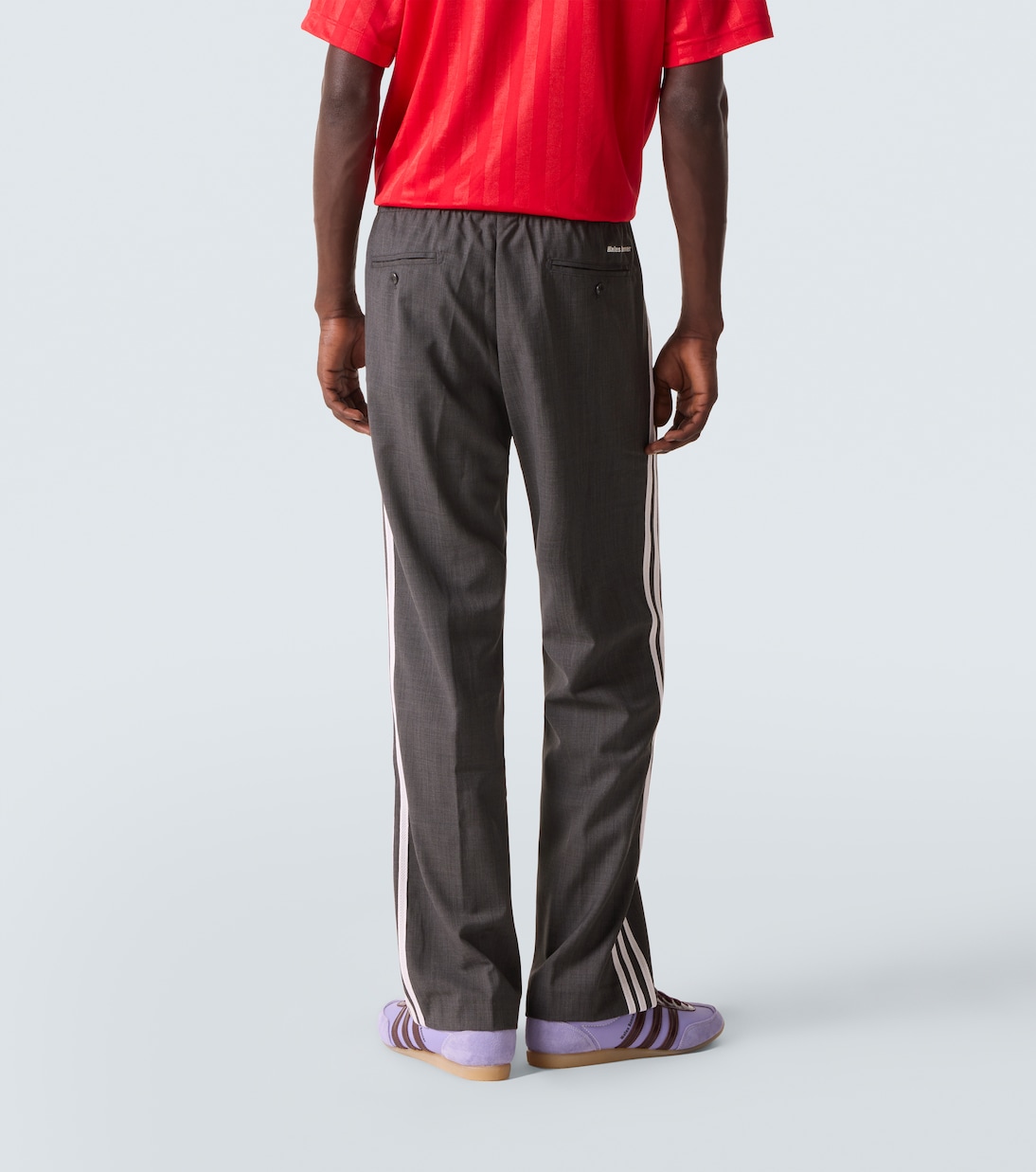 X Wales Bonner Schlaghose aus einem Wollgemisch | Adidas