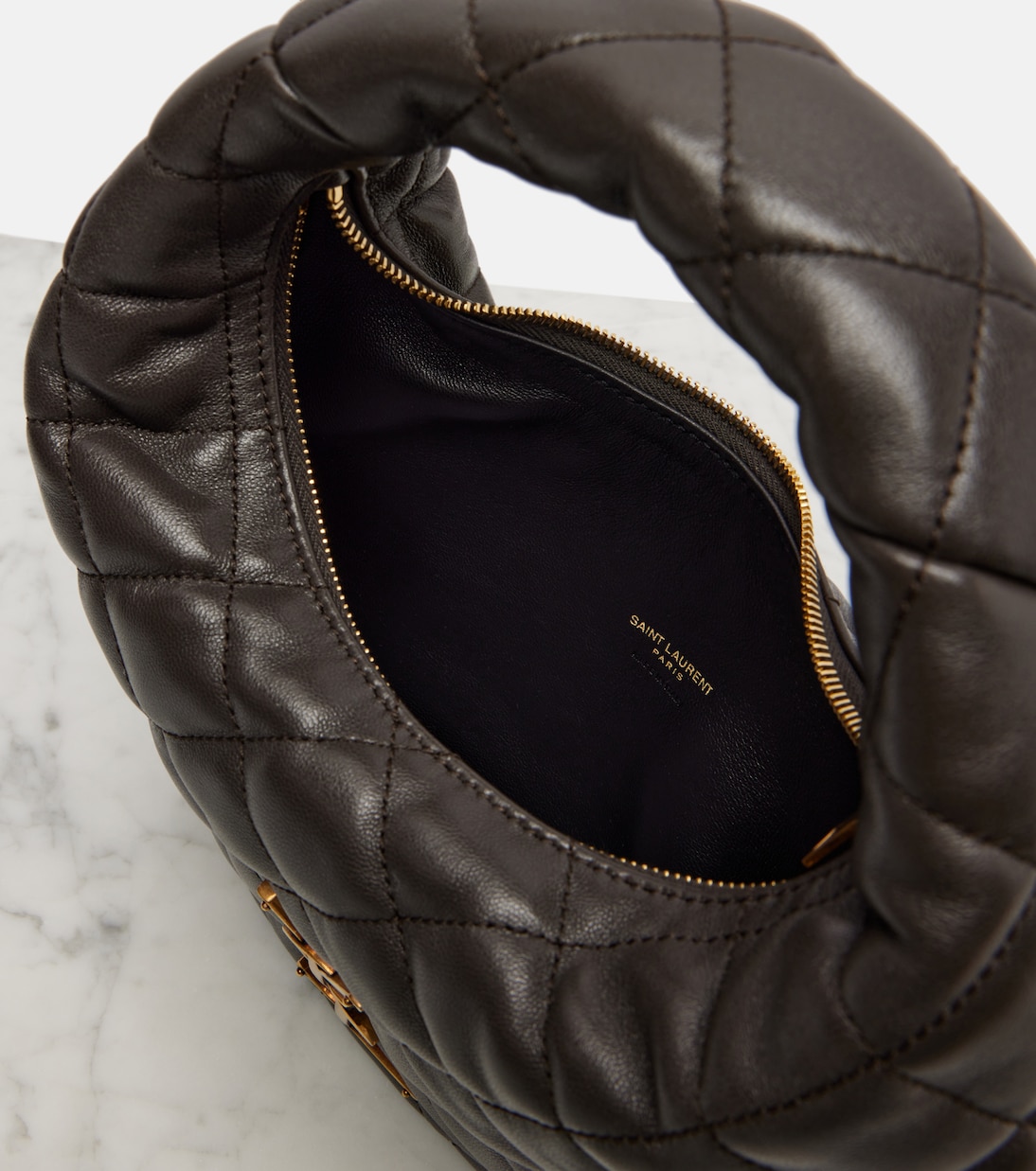 Bolso Icarino de piel acolchada | Saint Laurent