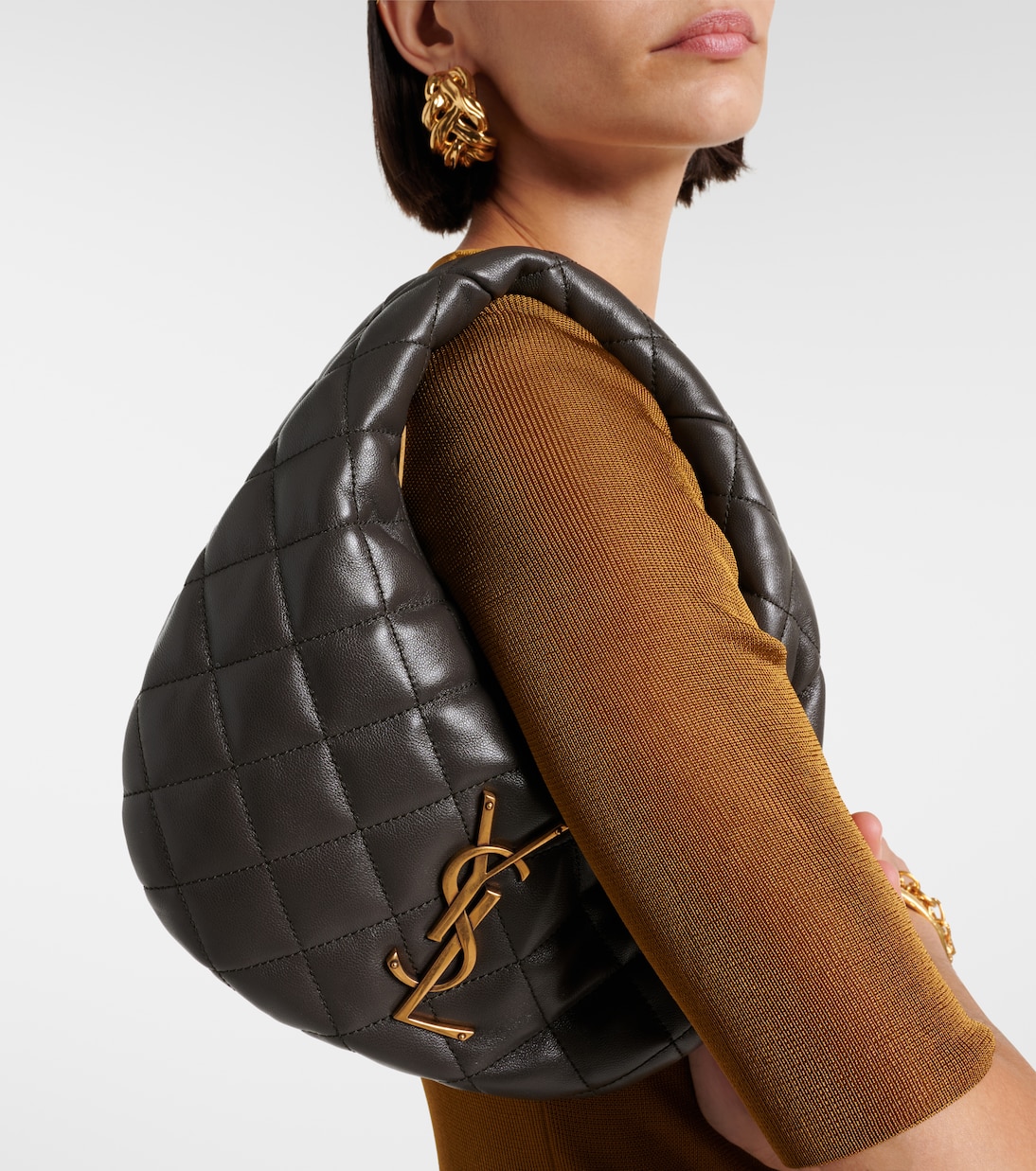 Bolso Icarino de piel acolchada | Saint Laurent