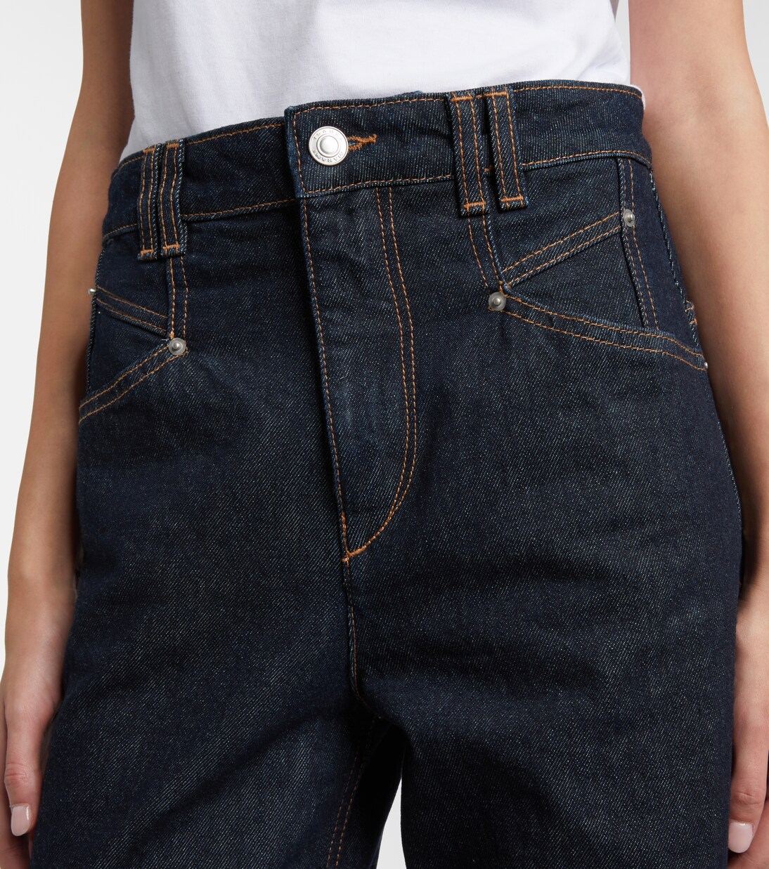 Lemony wide-leg jeans | Isabel Marant