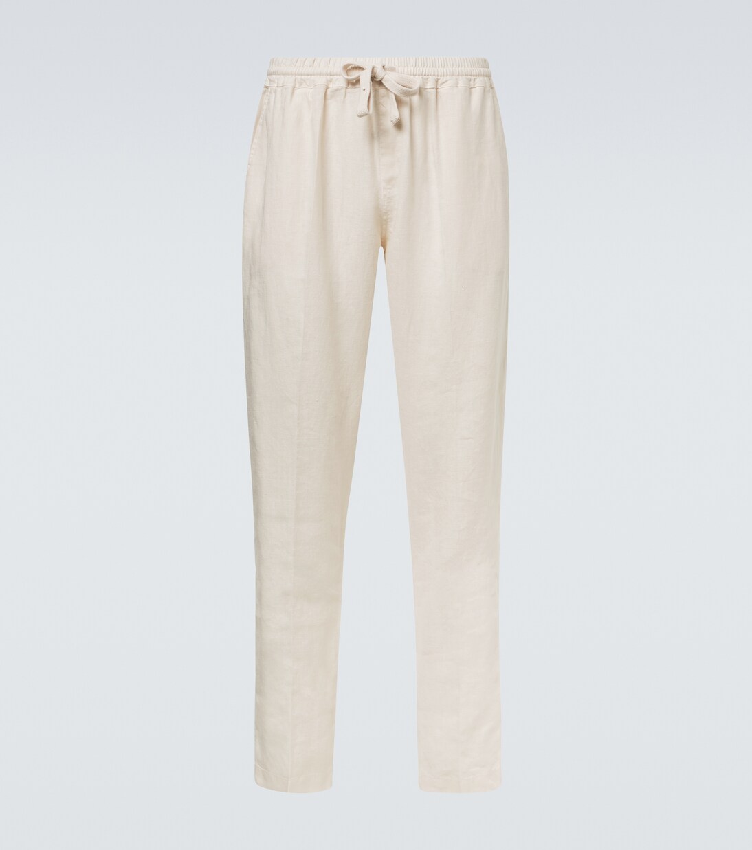 Bonifacio linen tapered pants | Fedeli