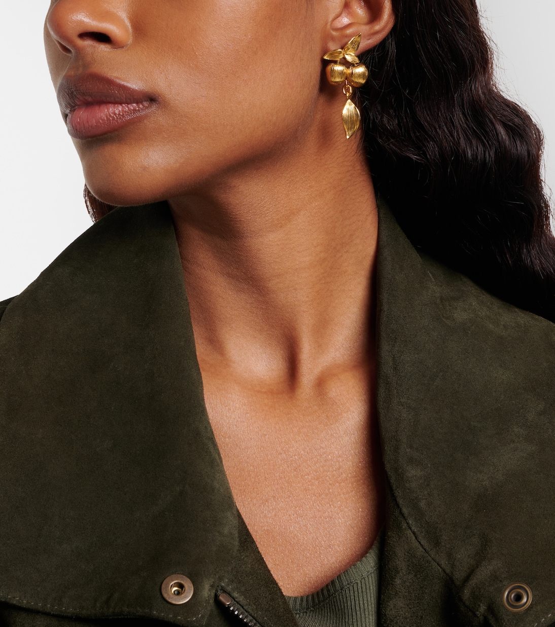 Cherry drop earrings | Saint Laurent