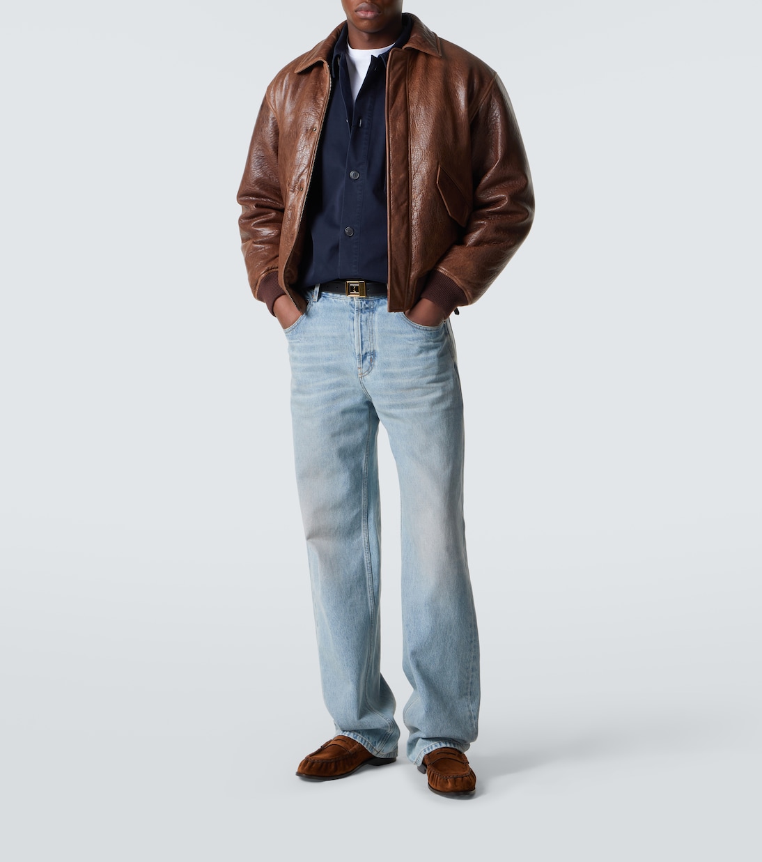 Chemise Cassandre en coton | Saint Laurent