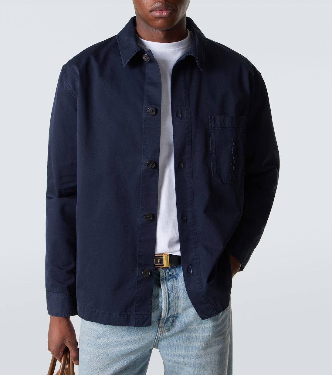 Chemise Cassandre en coton | Saint Laurent