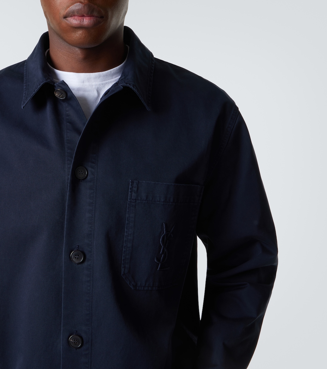 Chemise Cassandre en coton | Saint Laurent