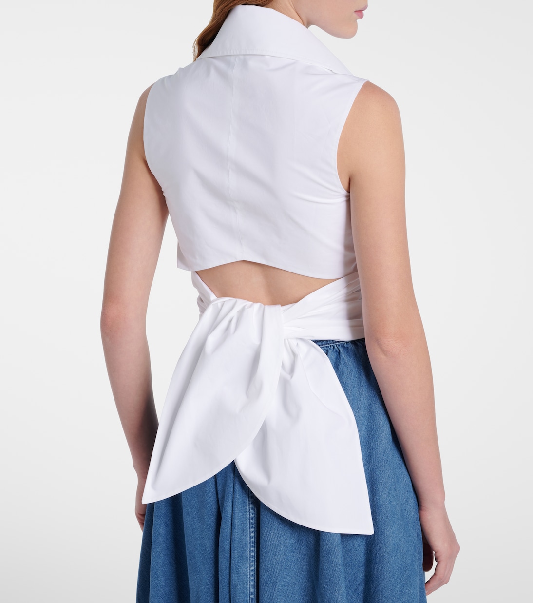 Cutout cotton top | Patou