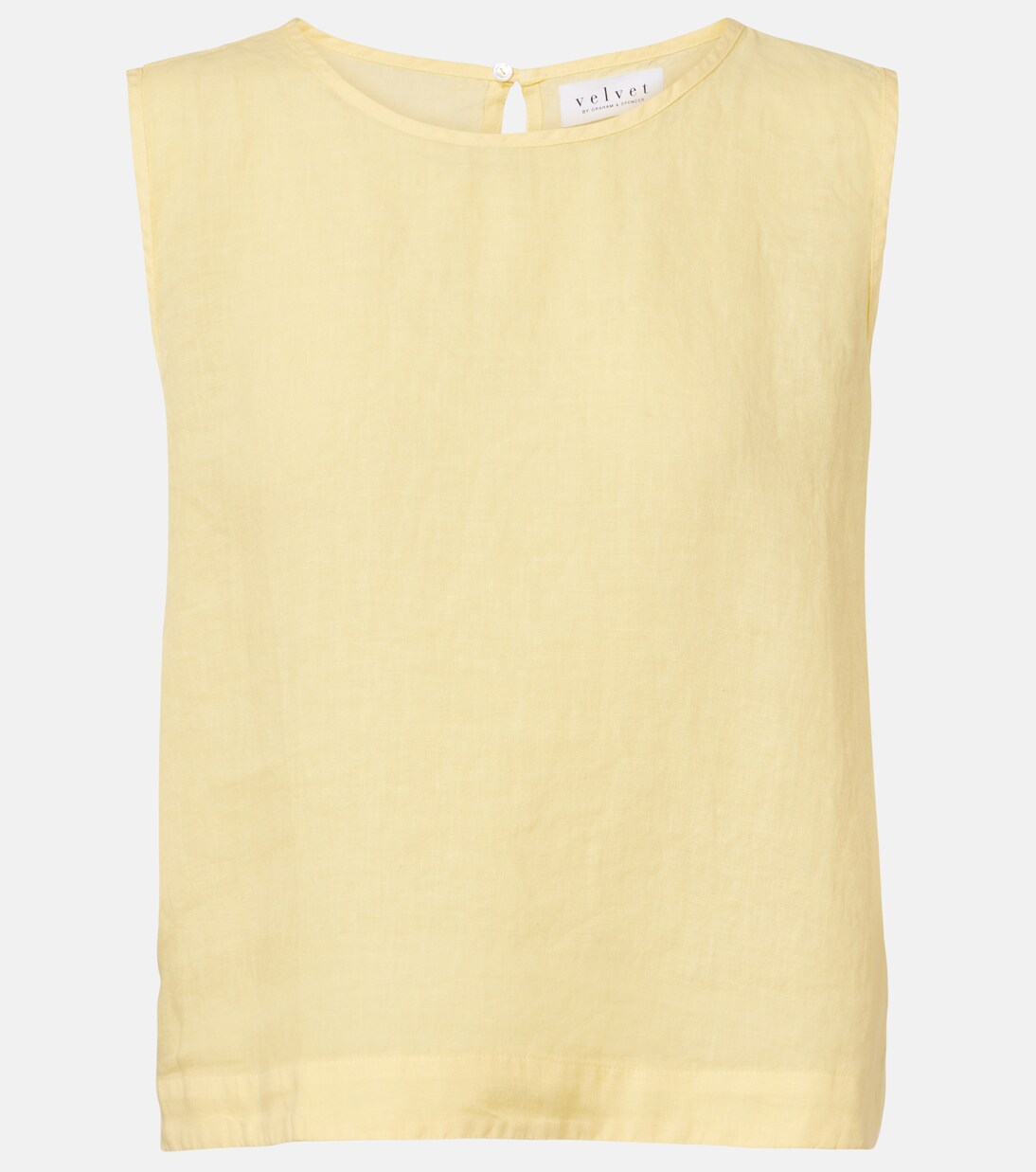 Top Maxine en lin | Velvet