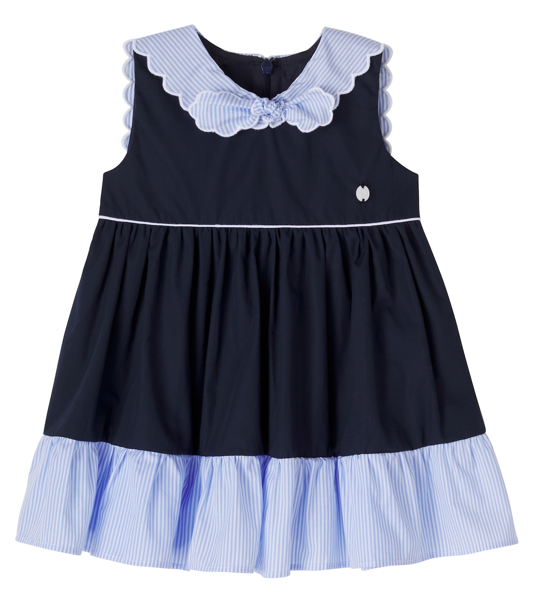 Baby striped cotton dress | Patachou