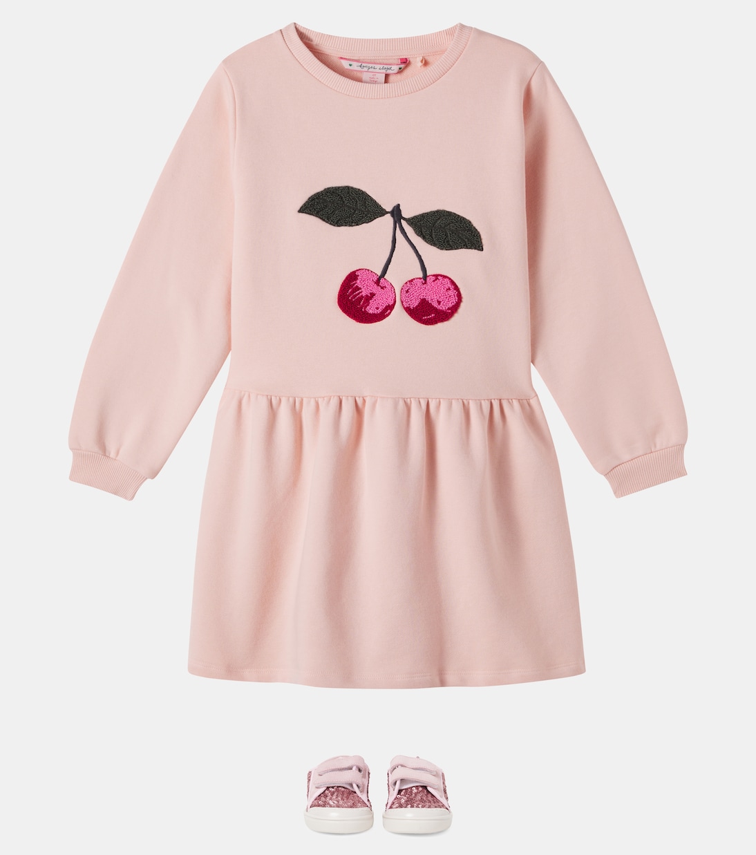 Robe Lou en jersey de coton mélangé | Konges Sløjd