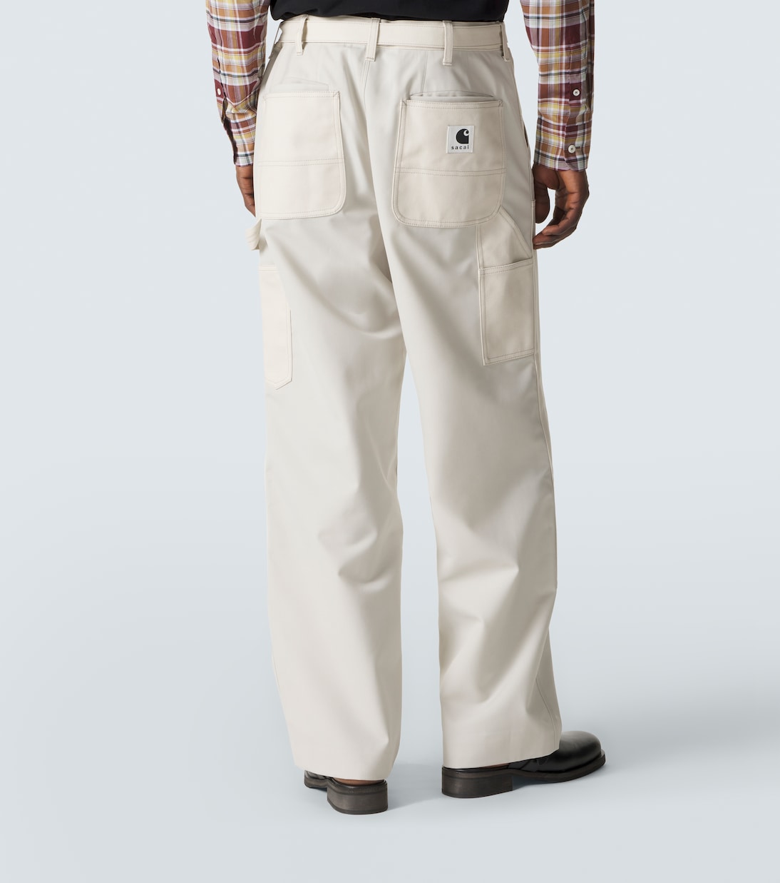 Belted wide-leg pants | Sacai