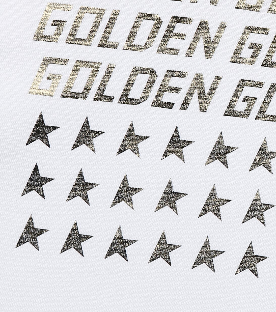 Camiseta de algodón con logo | Golden Goose Kids