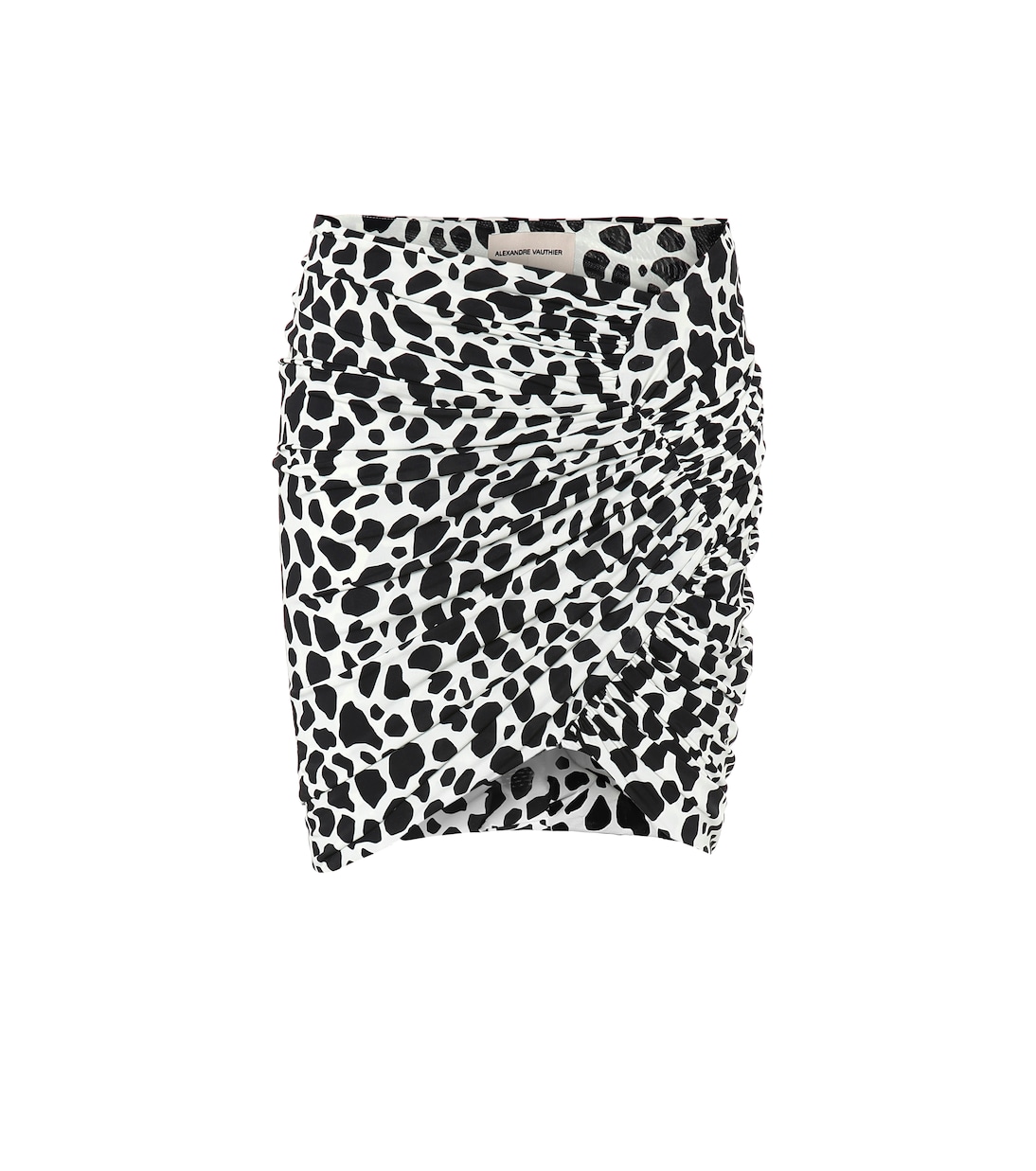 Minigonna a stampa animalier in jersey | Alexandre Vauthier