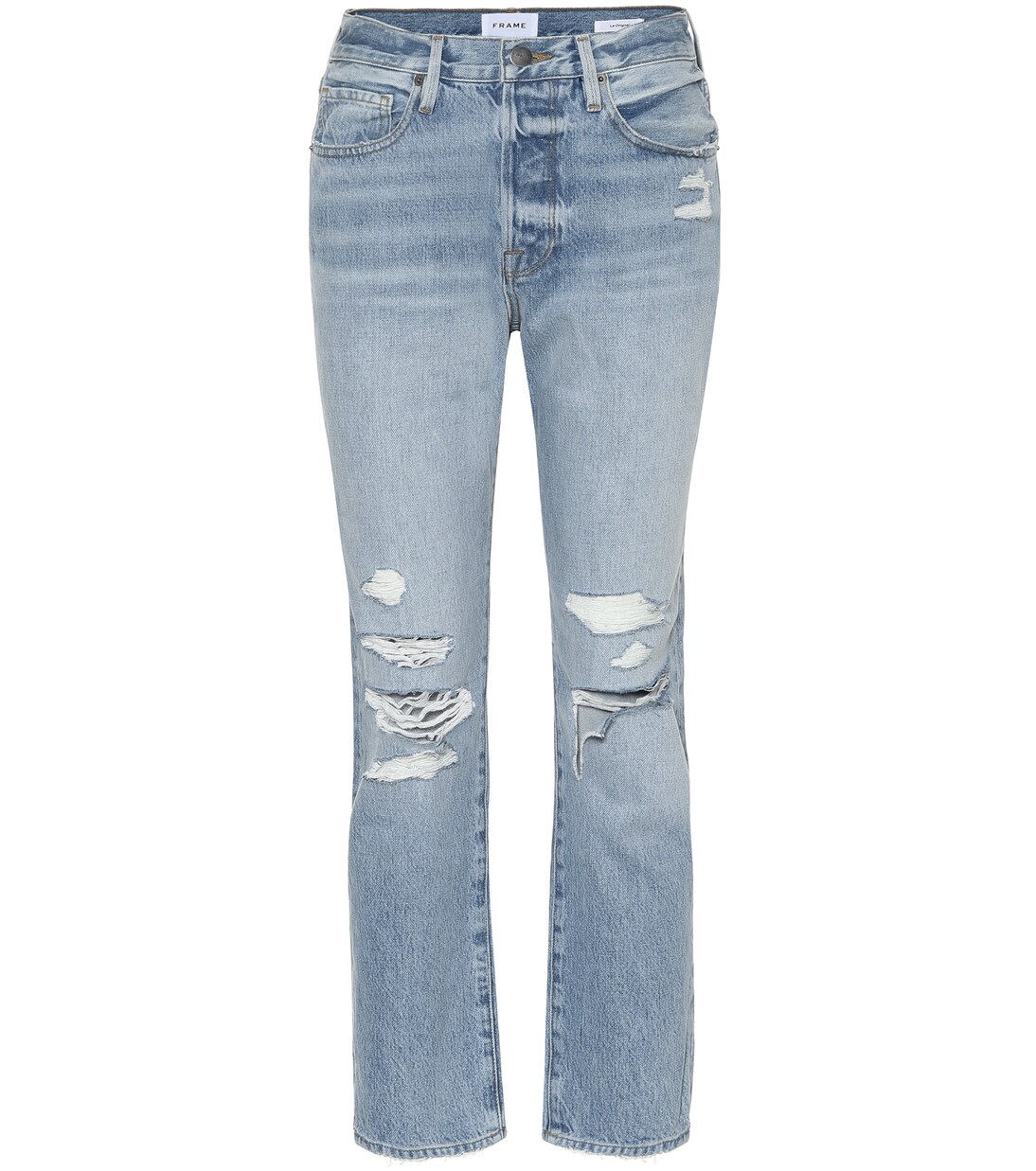 Le Original high-rise slim jeans | Frame