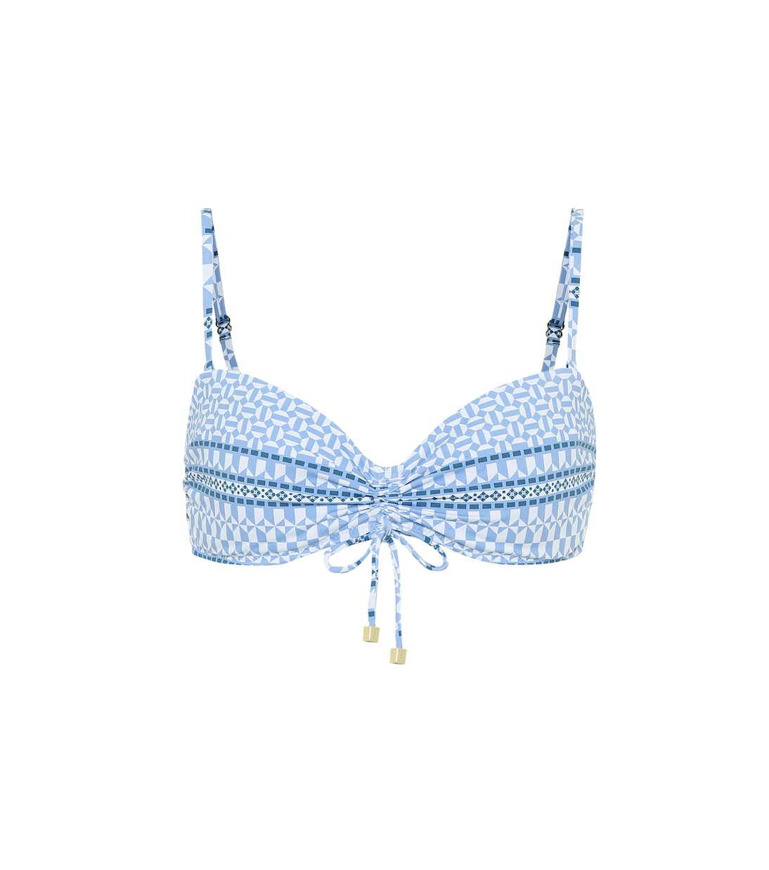Top bikini Malta a stampa | Heidi Klein