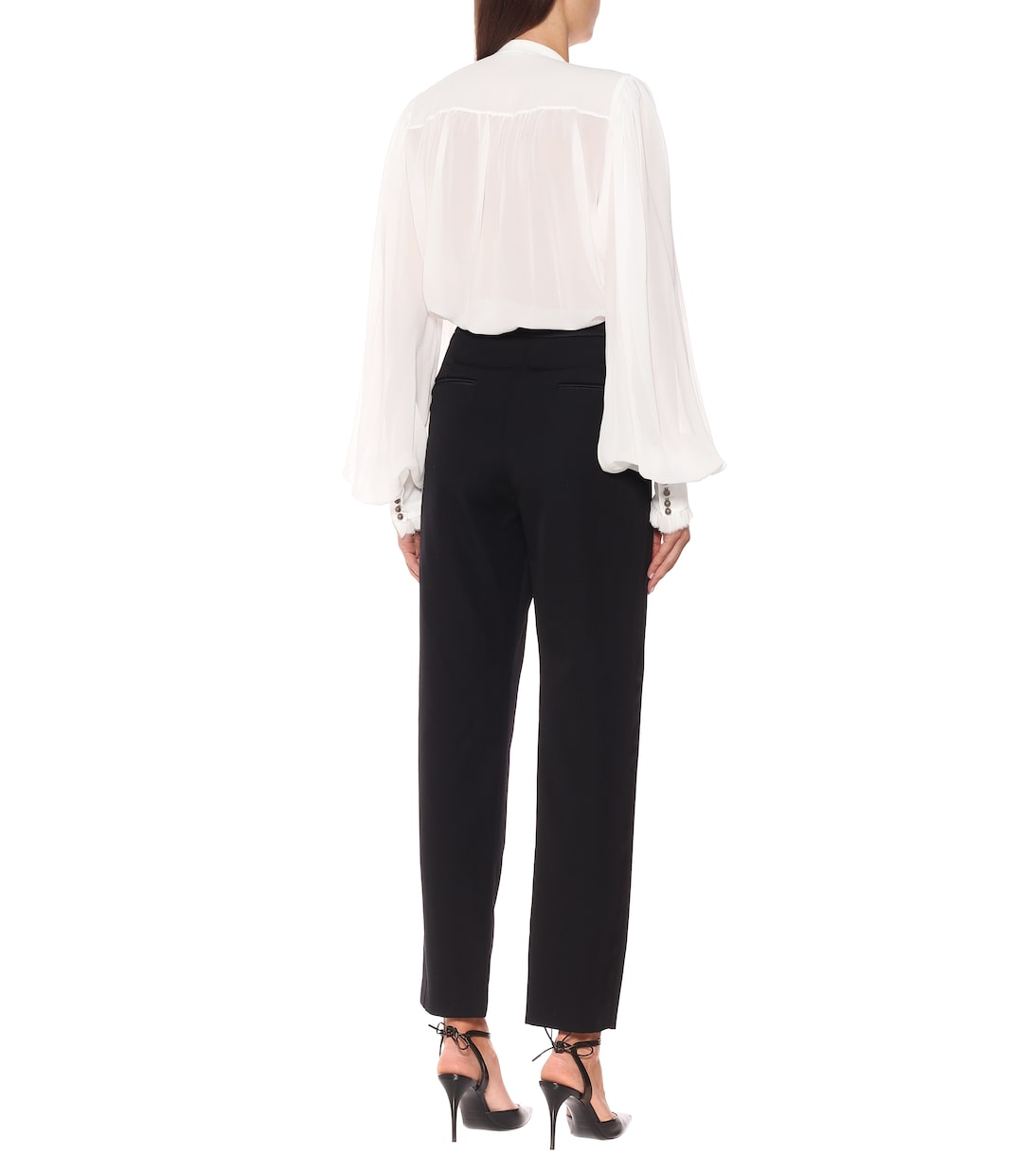 Hose aus Wollsatin | Balmain