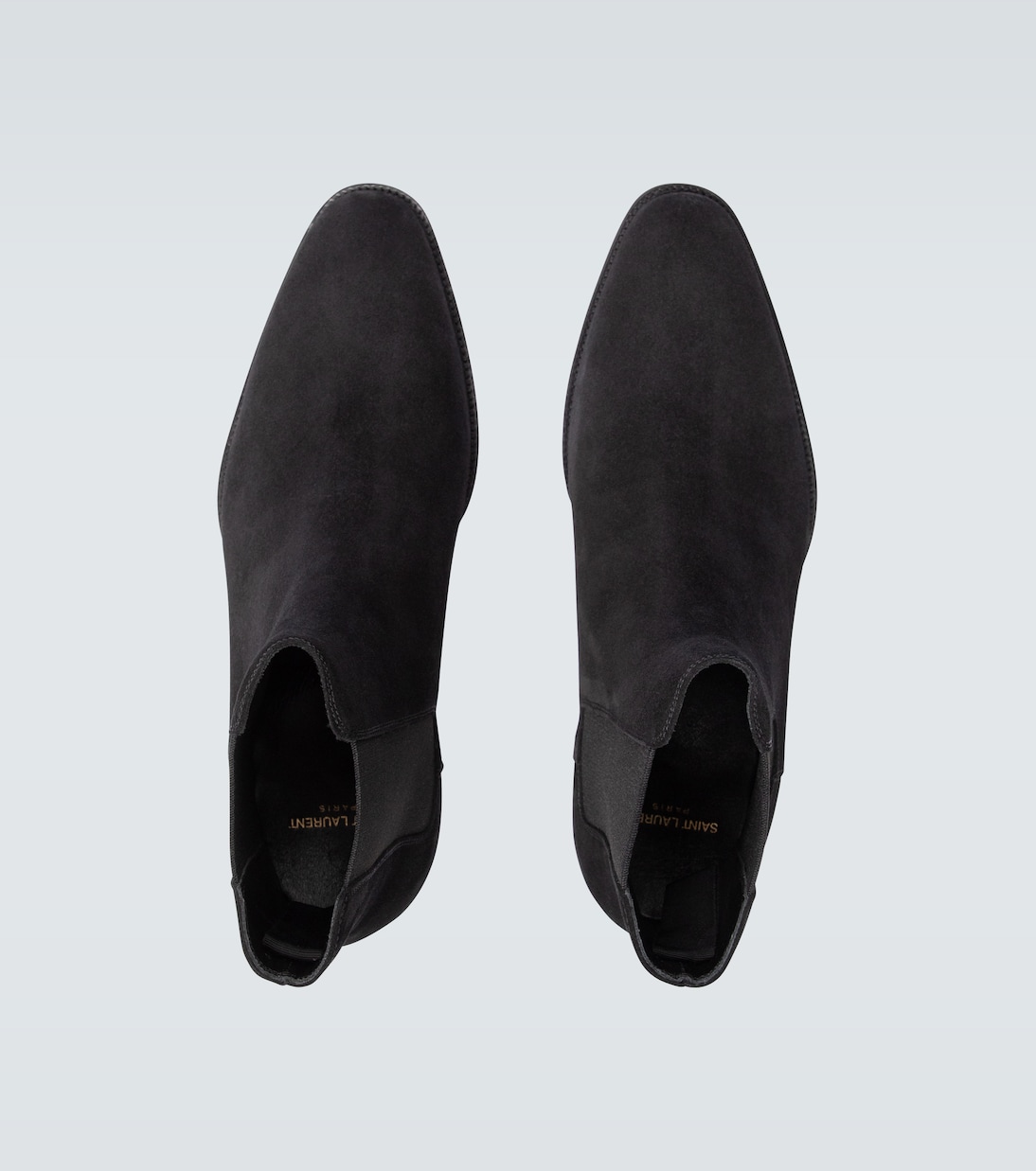 Bottines Chelsea Wyatt en daim | Saint Laurent