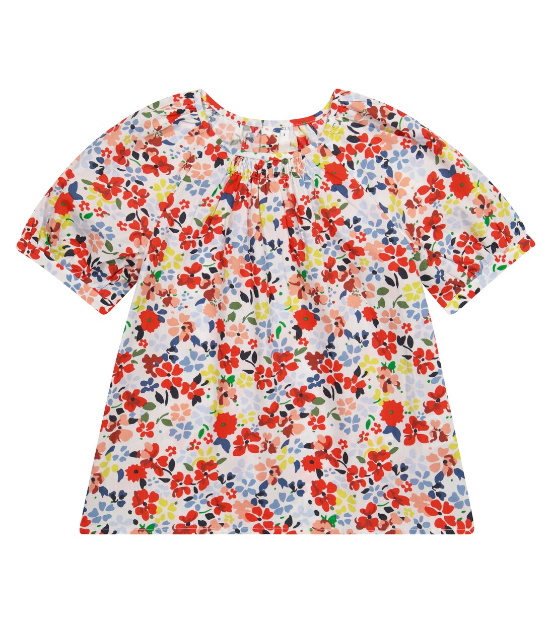 Blusa Sourya de algodón floral | Bonpoint