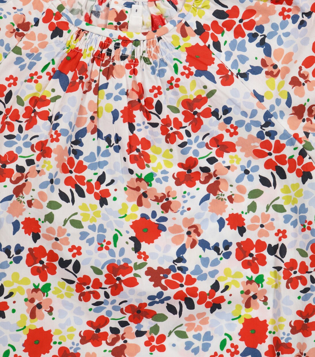 Blusa Sourya de algodón floral | Bonpoint