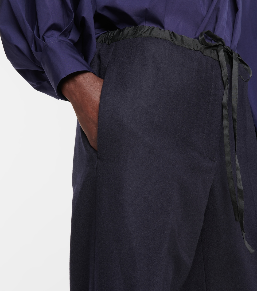 Hose aus einem Wollgemisch | Jil Sander