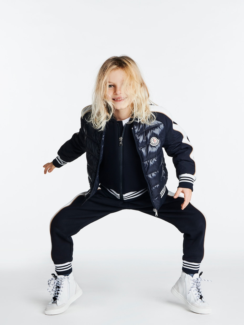 Striped logo sweatpants | Moncler Enfant