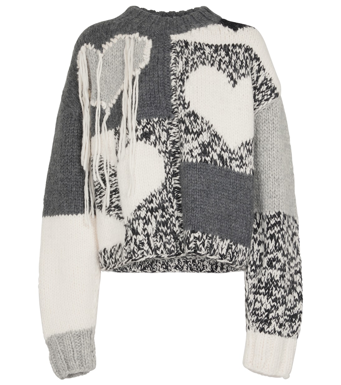 Intarsia wool-blend sweater | Joseph