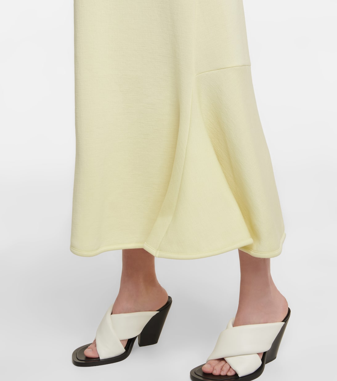 Crêpe midi dress | Jil Sander