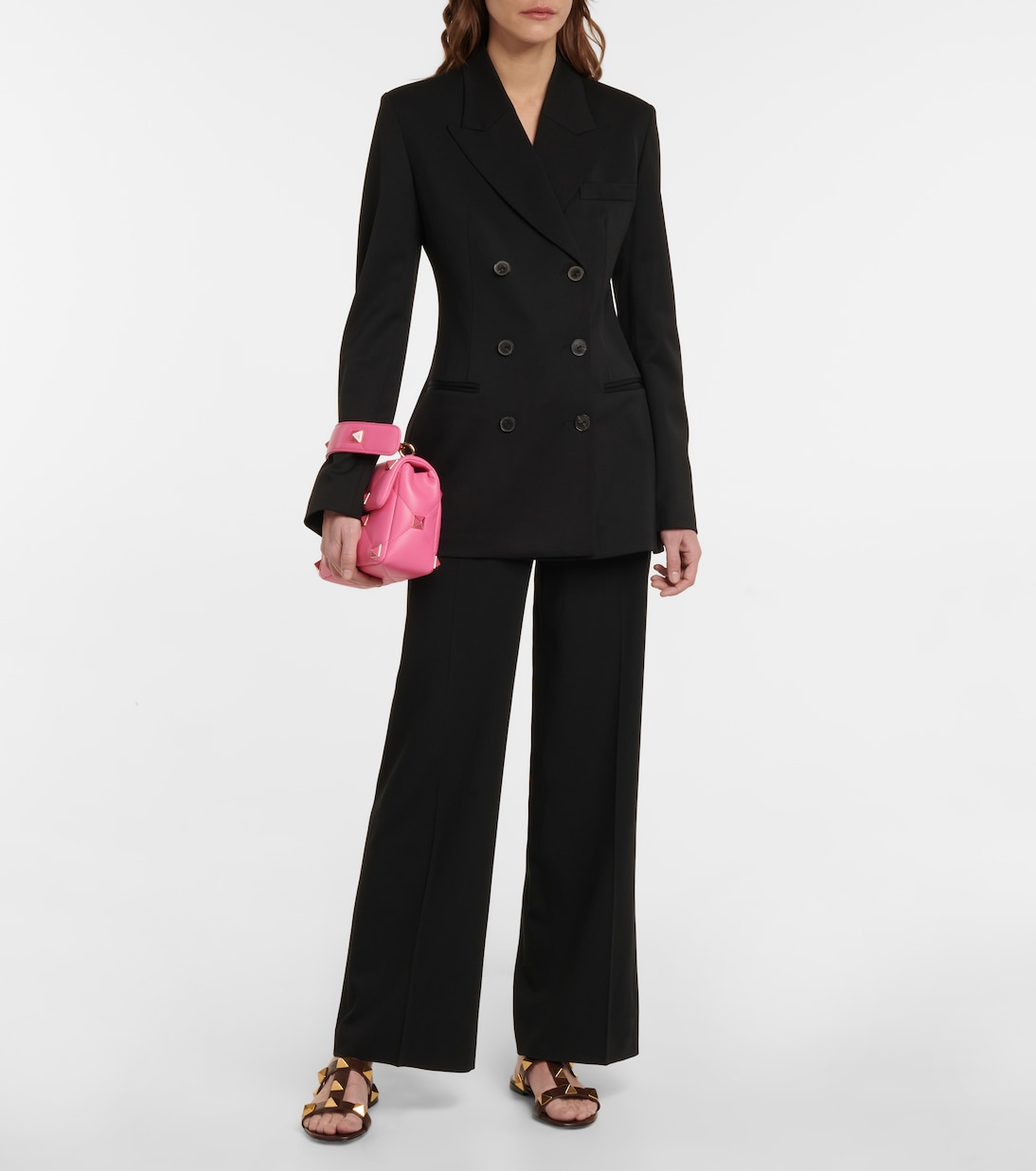 Sandali Roman Stud in pelle | Valentino Garavani