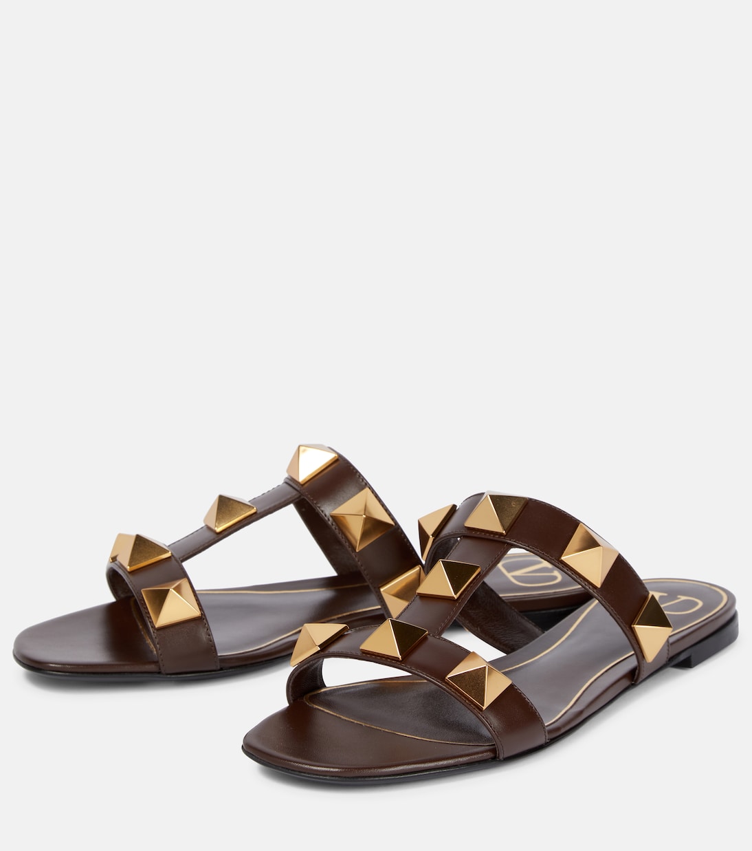 Sandali Roman Stud in pelle | Valentino Garavani