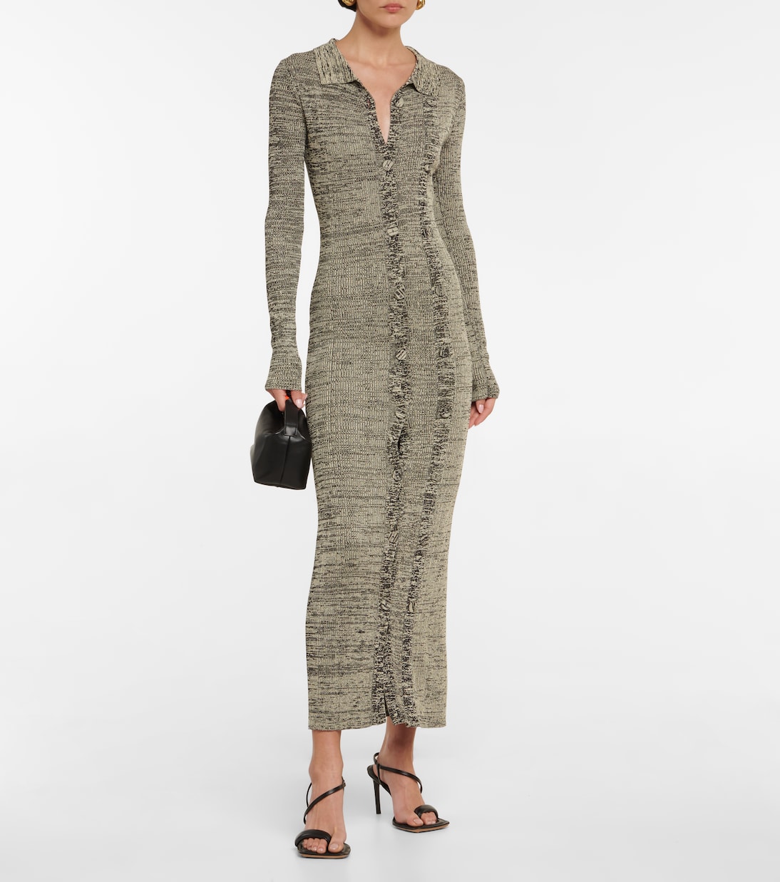 Midikleid aus Rippstrick | Christopher Esber